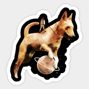 Wandering Dog Sticker